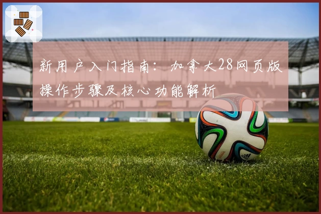 新用户入门指南：加拿大28网页版操作步骤及核心功能解析